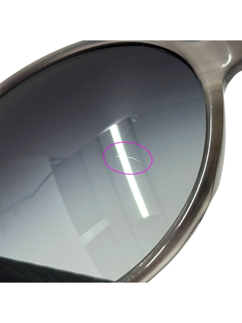 Chanel Sunglasses CC Logo Quilted Gray Black Eyewear - Picture 14 of 15